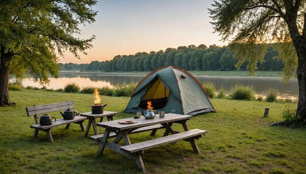 5 raisons de poser sa tente en camping près d'angers