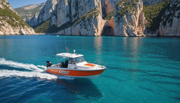 Louer un bateau pour explorer les calanques de Piana