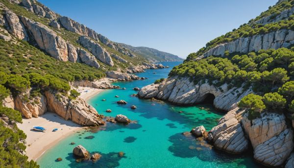 Où se cachent les criques sauvages de l île de beauté