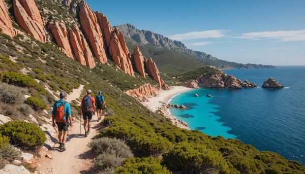 Randonner dans la réserve naturelle de Scandola à pied