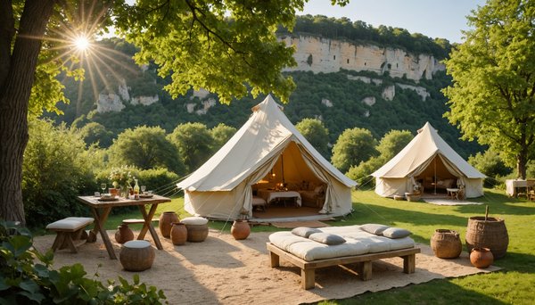 Glamping en dordogne : le confort au cœur de la nature
